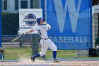 Baseball vs Babson  Wheaton College Baseball vs Babson during Championship game of the NEWMAC Championship hosted by Wheaton. - (Photo by Keith Nordstrom) : Wheaton, baseball, NEWMAC